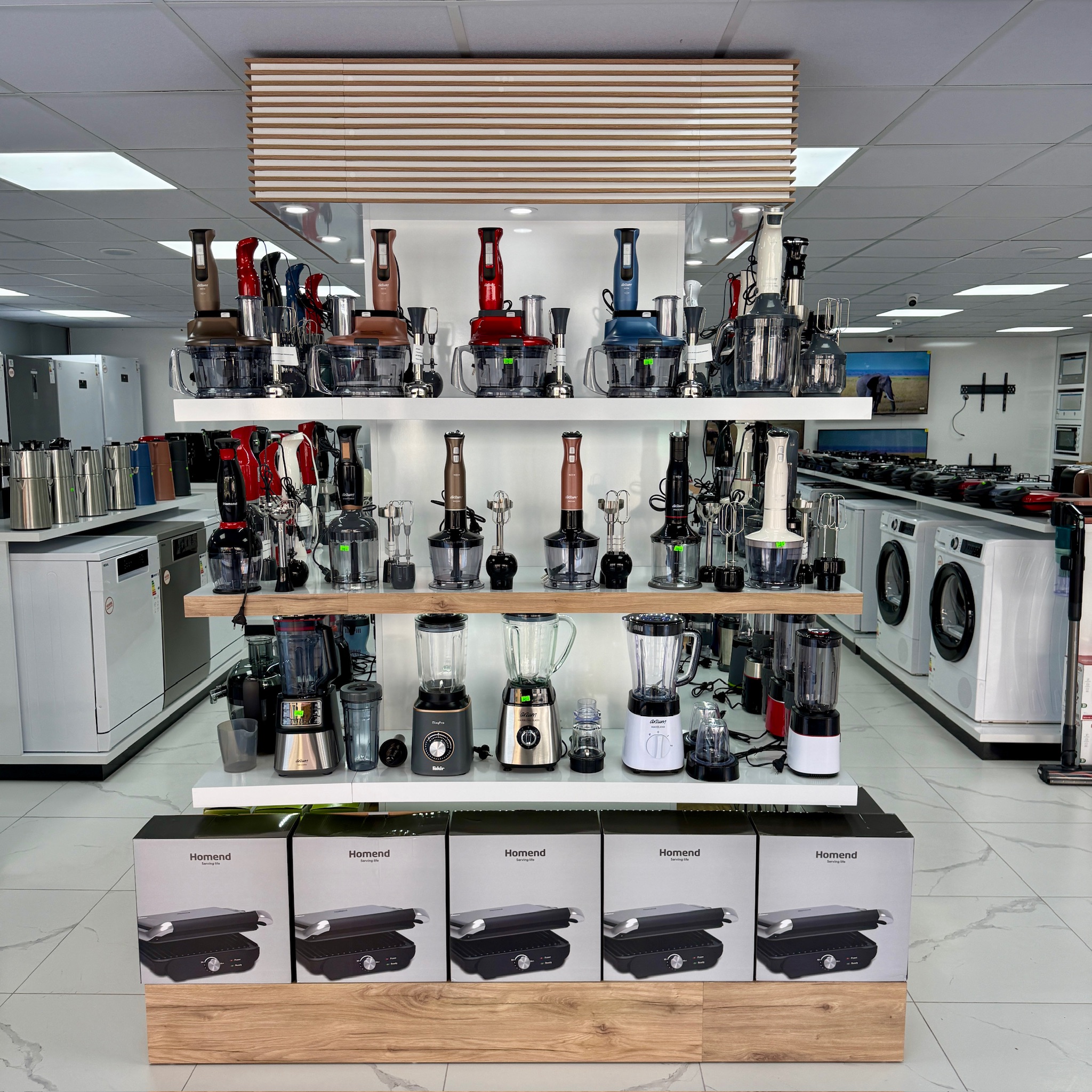 DTM Outlet Dalaman küçük ev aletleri bölümü